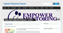 Desktop Screenshot of empowermentoring.org