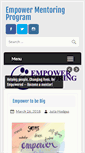 Mobile Screenshot of empowermentoring.org